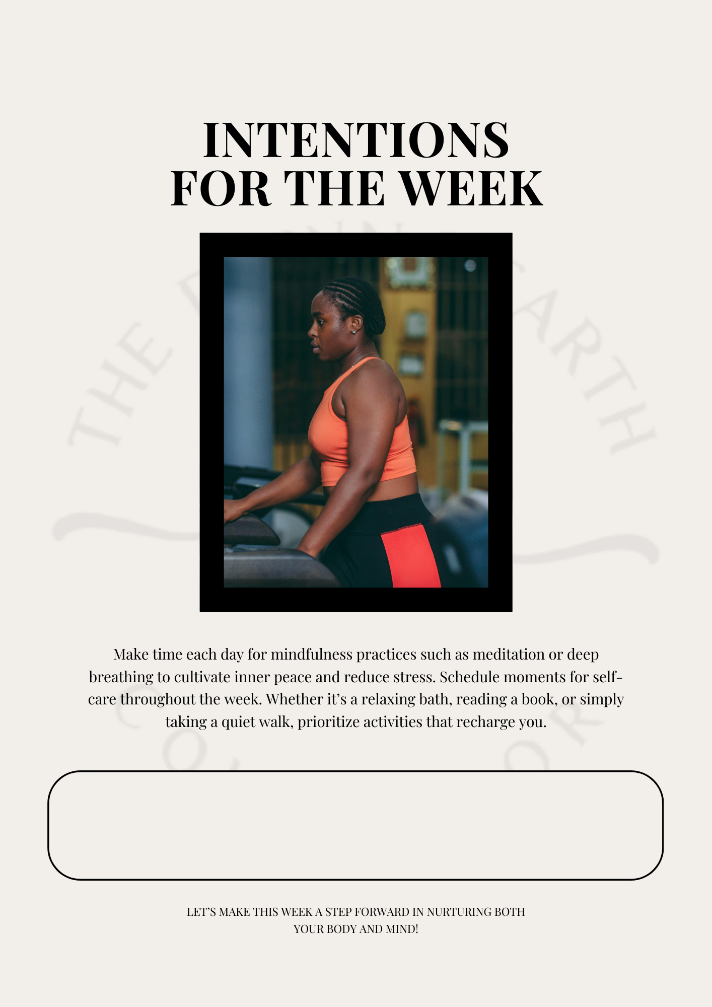 Wellness Planner PDF — Self-Care Routine Builder, Weekly Intentions, Daily Checklist | Digital Welln