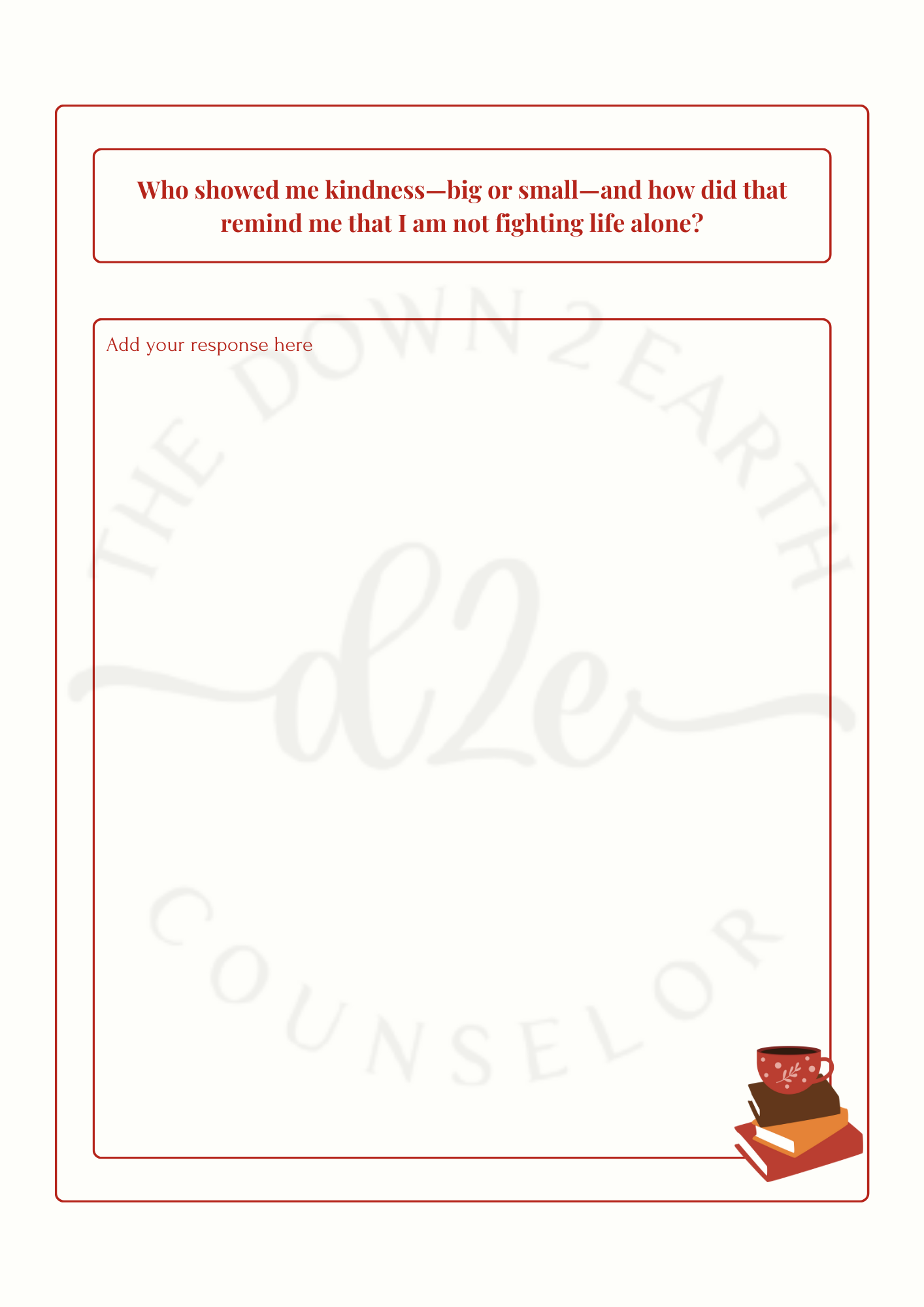 Daily Gratitude Worksheet PDF, Journal Printable, Digital Mindfulness Journal, Practice Self-Reflection Template