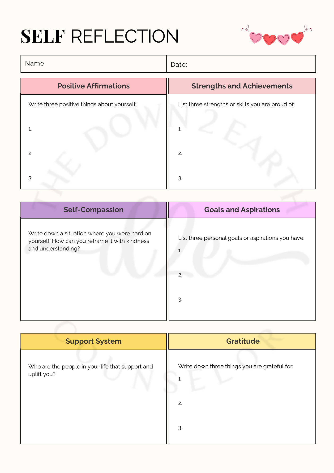 Vision Board PDF, Digital Manifestation Journal, Goal-Setting Workbook, Mindset Planner