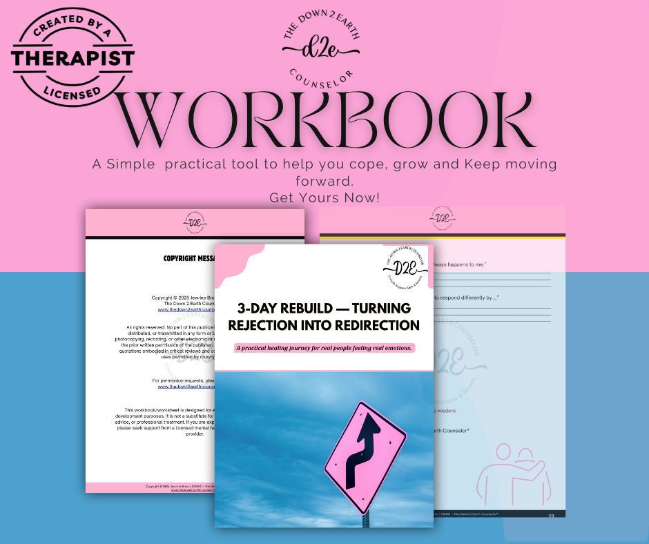 Finding Inner Peace Through Redirection: 3-Day Emotional Recovery Workbook
