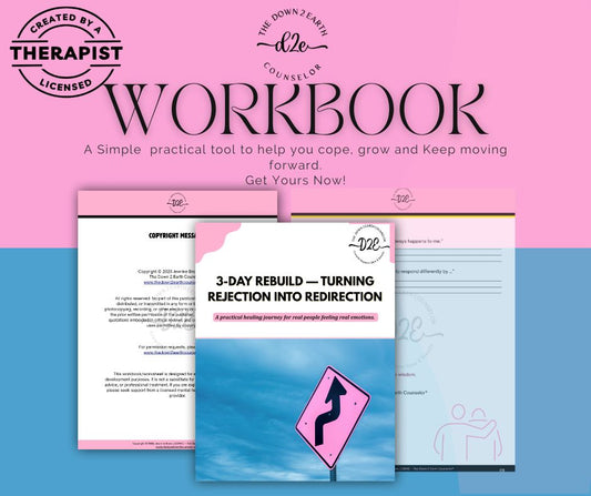 Finding Inner Peace Through Redirection: 3-Day Emotional Recovery Workbook