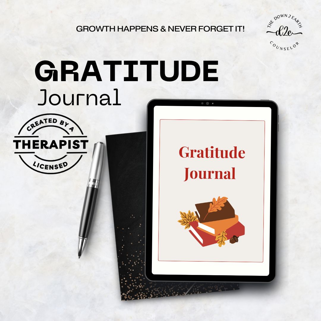Daily Gratitude Worksheet PDF, Journal Printable, Digital Mindfulness Journal, Practice Self-Reflection Template