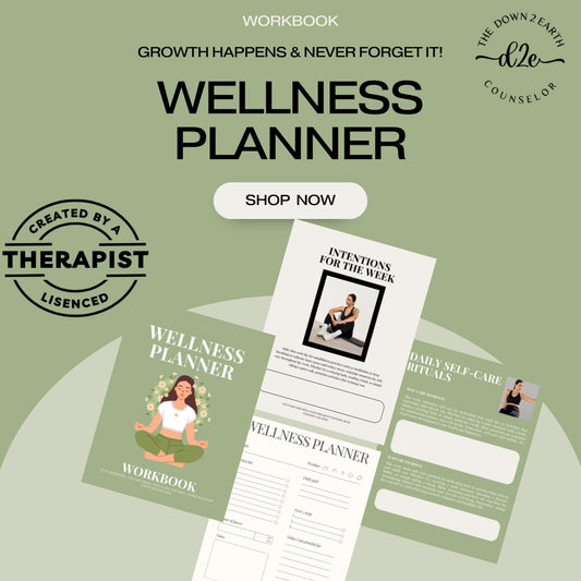 Wellness Planner PDF — Self-Care Routine Builder, Weekly Intentions, Daily Checklist | Digital Welln